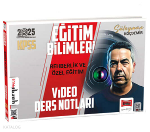 2025 KPSS Eğitim Bilimleri Rehberlik ve Özel Eğitim Video Ders Notları