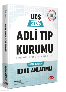 2026 Adli Tıp Kurumu ÜDS Ortak Konular Soru Bankası (Tamamı Karekod Çözümlü )