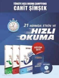 21 Adımda Etkin Ve Hızlı Okuma Eğitim Seti (4 Kitap + Cd)