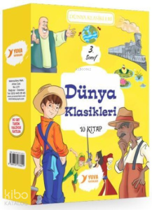 3. Sınıf Dünya Klasikleri Seti (10 Kitap Takım)