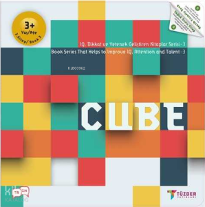 3+ Yaş Cube ;IQ, Dikkat ve Yetenek Geliştiren Kitap
