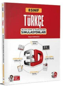 3D Yayınları 8. Sınıf Simülasyon Türkçe