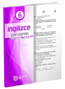 4 Adım - 6. Sınıf İngilizce Yaprak Test