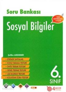 4 Adım - 6. Sınıf Sosyal Bilgiler Soru Bankası