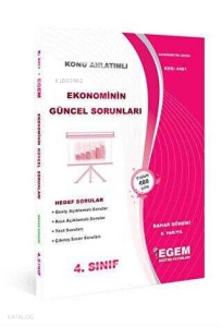 4. Sınıf 8. Yarıyıl Konu Anlatımlı Ekonominin Güncel Sorunları