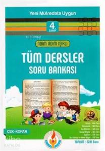 4. Sınıf Adım Adım Işıklı Tüm Dersler Soru Bankası