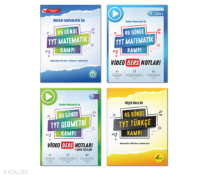 49 Günde TYT Kamp Kitapları - 400 Kitaplık Set Yüzde 10 Prim Hediyeli