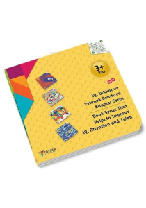 4'lü Set Dot-Paint-Cube-Find - Iq Dikkat Ve Yetenek Geliştiren Kitaplar