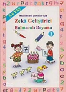 5-6 Yaş Zeka Geliştirici Bulmacalı Boyama 1