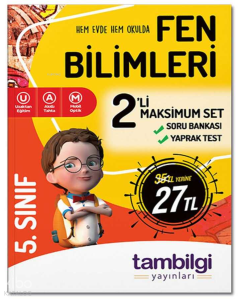 5. Sınıf Fen Bilimleri 2'li Doping Set Tambilgi Yayınları