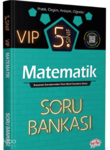 5. Sınıf VIP Matematik Soru Bankası