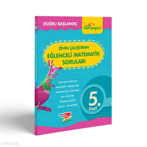 5. Sınıf Zihin Çalıştıran Eğlenceli Kanguru Matematik Soruları