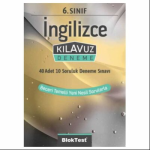6.Sınıf Bloktest İngilizce Kılavuz Deneme