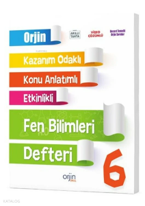 6. Sınıf Fen Bilimleri Akıllı Defter