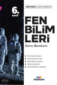 6. Sınıf Fen Bilimleri Soru Bankası Workwin Yayınları