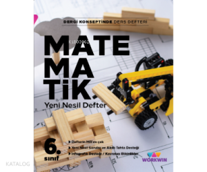 6. Sınıf Matematik Yeni Nesil Defter Workwin Yayınları