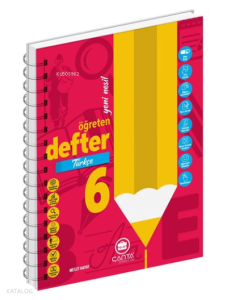 6.Sınıf Türkçe Okula Yardımcı Öğreten Defter