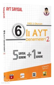 6'lı AYT Denemeleri Sayısal 2; Fizik, Kimya, Biyoloji, Matematik, Geometri