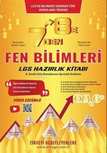 7 den 8 e LGS Fen Bilimleri Hazırlık Kitabı