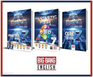 7. Sınıf Big Bang English(Practice Book+Fantastic Four+Quiz Book)