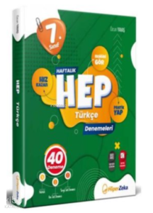 7. Sınıf HEP Türkçe Haftalık Deneme Föyleri
