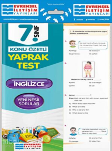 7.Sınıf İngilizce YT 2020