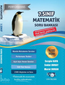 7. Sınıf Performans Matematik Soru Bankası İdol Yayınları