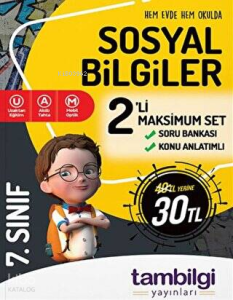 7.Sınıf Sosyal Bilgiler 2'li Doping Set