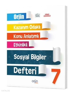 7. Sınıf Sosyal Bilgiler Akıllı Defter