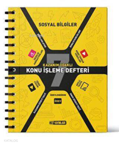 7. Sınıf Sosyal Bilgiler Etkinlik Defteri