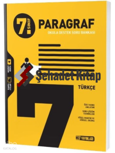 Hız Yayınları 7. Sınıf Türkçe Paragraf Soru Bankası