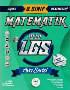 8.Sınıf Av Lgs Deneme 10 Lu Matematik - 2022