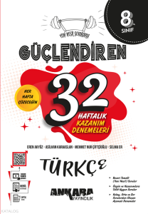 Ankara Yayınları 8.Sınıf Güçlendiren Türkçe