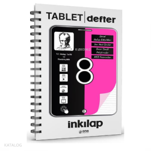 8.Sınıf İnkılap Tarihi Tablet Defter
