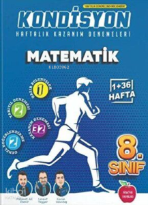 Newton Yayınları 8. Sınıf Kondisyon Haftalık Kazanım Denemeleri 37 Hafta--  Matematik