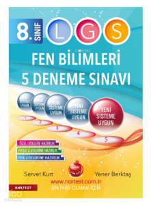 8. Sınıf Lgs Fen Bilimleri 5 Deneme Sınavı (2017 Baskı)