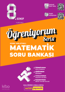 8. Sınıf LGS Matematik Öğreniyorum Konu Anlatımlı Soru Bankası