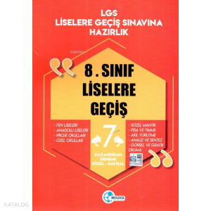 8. Sınıf LGS Sözel Sayısal 7 Kazandıran Deneme