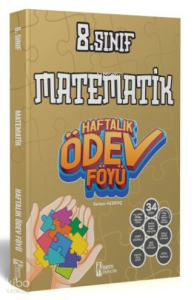 8. Sınıf Matematik Haftalık Ödev Föyü