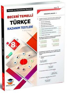 8. Sınıf Türkçe Beceri Temelli ?Kazanım Testleri