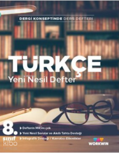 8. Sınıf Türkçe Yeni Nesil Defter Workwin Yayınları