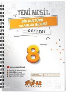 8.Sınıf Yenı Nesıl Dın Kulturu Defterı