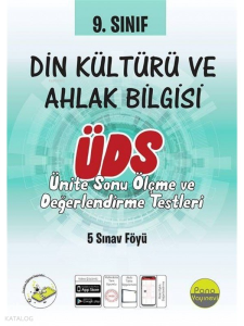 9. Sınıf DKAB Ünite Değerlendirme Sınavı (5 Sınav)