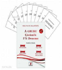 A Grubu Çözümlü 5 'li Deneme