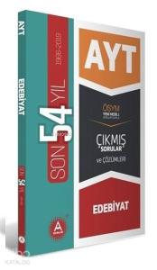 A Yayınları AYT Edebiyat Son 54 Yılın Çıkmış Soruları ve Ayrıntılı Çözümleri A 