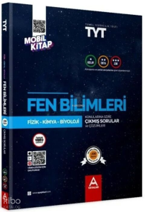 A Yayınları TYT Fen Bilimleri Konularına ve Zorluk Derecelerine Göre Çıkmış Soru ve Çözümleri