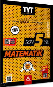 A Yayınları TYT Matematik Son 5 Yıl Çıkmış Sorular