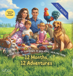 A Year Full of Surprises in Şifa Köyü - Healing Farm 12 Months, 12 Adventures  (Kutulu);12 + 1 Books