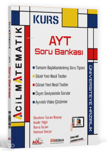 Acil Yayınları AYT Matematik KURS Soru Bankası
