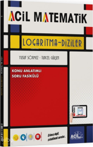 Acil Yayınları TYT Acil Matematik Logaritma Diziler